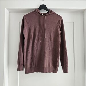 Babaton Mauve Hooded Top